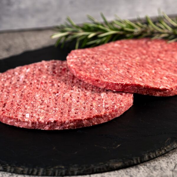 1125. HAMBURGUESA 225g PLANA 100 VACUNO
